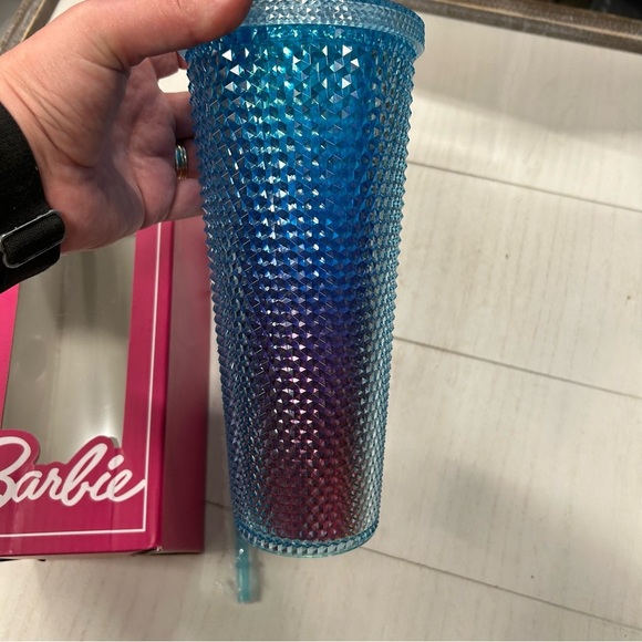 NIB Babie‎ Studded Tumbler Cup Blue with Pink Ombré - Picture 3 of 4